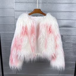 DEAT Fur Imitation Fur Coat Korean Version Pure Color Beach Wool Women's Short Coat Straight 2026 Winter Wram Jackets 11A06487