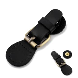 2pcs Leather Bag Snap Buckles Sew on Snaps Button Magnetic Closure Fasteners for Women DIY Handbag Backpack Clothes Accessories