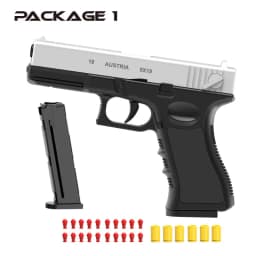 Automatic Colt 1911 Automatic Shell Soft Bullet Toy Gun Air Gunner Gun CS Shooting Boys Toy