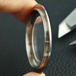 High Quality NH35 NH36 Steel Lower Case 41mm, Transparent and Opaque Watch Back, Watch Modification Parts Accessories 35.5/30.8