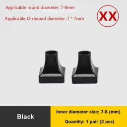 1 Pair Women High Heels Shoe Covers Square TPU/PVC Material Soft Damping Heel Protector Silencer Non-slip Heel Protector