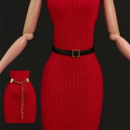 RUHERW 2026 Spring New High Quality Doll Belt Fashion Leather Waistband for 11.5-inch Female Doll 1/6 Doll Accessories