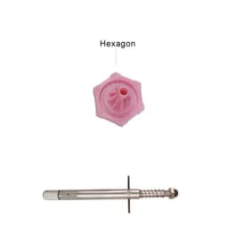 Aluminum Gemstone Faceting Machine Handle Pentagonal Hexagon Octagon Jewelry Making Supplies