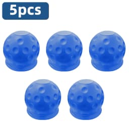 1/2/5PCS 4 Colors Trailer Hitch Ball Cover Universal Waterproof Dustproof Anti-Rust Tow Ball Cap Durable Car RV Trailer Parts