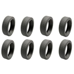 4/8Pcs Pure Color Luggage Wheels Protector with Silent Sound Silicone Suitcase Wheels Protection Cover Reduce Wheel Wear Noise