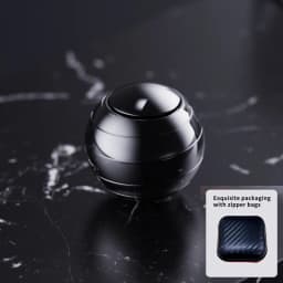 EDC Finger Decompression Metal Desktop Gyroscope Finger Stress-Relieving Toy Stress Relief Visual Fidget Spinner Children's Gift