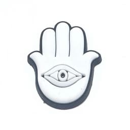 Evil Eye Shoe Charms for Crocs Accessories Kids Clogs Badge Women Party Jeans Pins Gifts Decorations Buckle Shoes Accessories