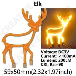 LED Flexible Filament 3V for LED Incandescent Lamp Christmas Tree Lights Party Home Party Christmas Decorations Accessories DIY