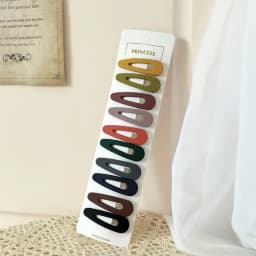 10PCS Simple Colorful Frosted Small BB Clip Bangs Shattered Hair Clip Back Of Head Side Clip Out Hundreds Of Clips Headwear