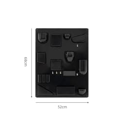 Wall Holder Offices Kitchen Organizer Desktop Wall Storage Rack Organiser Workshops Bathrooms estante para livros home furniture