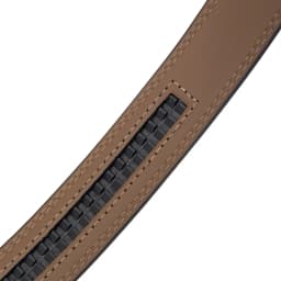 30mm 31mm Width Belt No Buckle For Men Black Coffee Men's Business Cow Leather Ratchet Belts Strap Without Buckles