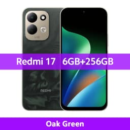 Global Version Xiaomi Redmi 17 Smartphone 45W Turbo Charging 7500mAh 120Hz 6.9" Display 50MP Camera MTK Helio G91-Ultra CPU