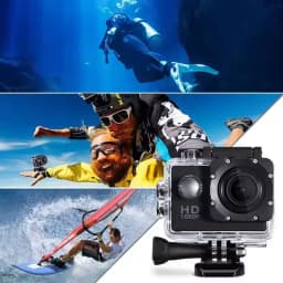1080P Ultra HD Action Camera 2MP 900mAh Underwater Waterproof Case Outdoor Sports Helmet Video Recording Cameras