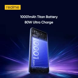 realme P4 Power 5G EU Version Smartphone 10001mAh Battery 80W Charge 6.8"144Hz Curved Display Dimensity 7400 Ultra Chipset 50MP Sony Camera