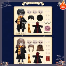 MINISO Harry Potter Philosopher's Stone Action Figures Blind Box Wizarding World Hermione Ron Collectible Model Toy Gift