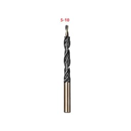 1pc HSS Cobalt Coated Twist Step Drill Bits 8-4/9-5/10-5/10-6/12-8mm Woodworking Tool For Manual Pocket Hole Jig