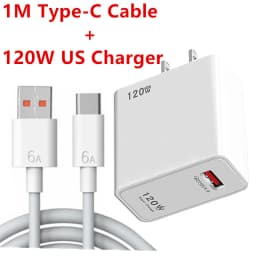 120W Gan 6A Fast Charger QC 5.0 USB Charger Quick Charge 5.0 Phone Charger for iPhone Huawei Samsung Xiaomi 6 8 Redmi EU US Plug
