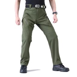 Men Tactical Elastic Pants Spring Autumn City Cargo Trousers Military Combat Hiking Camping Climbing Quick Dry Casual Sportswear
