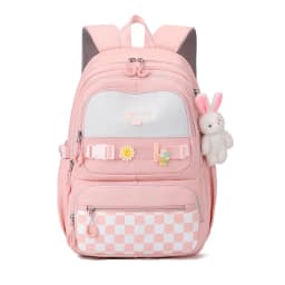 Elementary girl school backpack large capacity ladies fashionable backpacks for middle high school college student bookbag