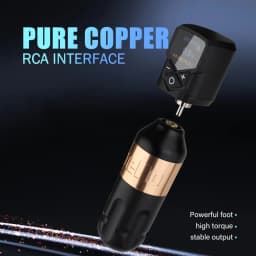 Ambition Tattoo Machine Rotary Pen Kit 2400mAh Wireless Kuark Power Supply Permanent Makeup Eyebrow Lip Tattoo Beginner Artister