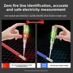 Intelligent Voltage Tester Pen AC Non-contact Induction Test Pencil Voltmeter Power Detector Electrical Screwdriver Indicator