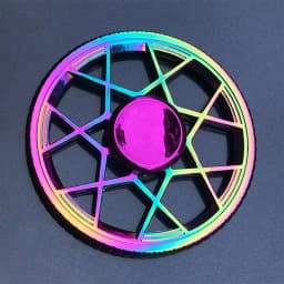 New Metal Rainbow Fidget Spinner Gradient Color R188 Mute Bearing EDC Hand Spinner Fingertip Gyro Anti-Anxiety Adult Toys Gifts