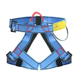 Aerial Work Safety Harness with Lanyard on Back Construction Protection High-altitude Rock Climbing Outdoor Harness Safe Rope