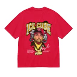 Retro 90s Ice Cube LA West Coast Rapper Graphic Shirt Men Women Y2K Vintage Style Casual Cotton Top