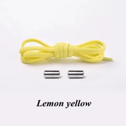 1Pair No tie Shoelaces Round Elastic Shoe Laces For Kids and Adult Sneakers Shoelace Quick Lazy Laces 21 Color Shoestrings