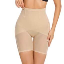 Women High Waisted Tummy Control Boyshorts Butt Lifting Shapewear Anti-Exposure Soft Breathable Flattering Daily Comfy New