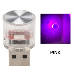 1x Night Light LED Interior Lights USB Mini Interior Ambient Lighting Decorative Lamp Indoor Lighting RGB for Bedroom Car Office
