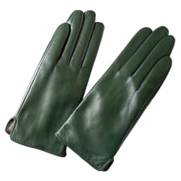Women's Ladies Elegant Genuine Leather Wool Lining Winter Goat Skin Touch Screen Casual Riding Warm Short Gloves