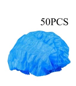10PCS Disposable Hair Head Covers Anti Dust Net Bouffant Caps for Kitchen Beauty Shower Bathing Cap Breathable Dustproof Hats