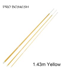 Pro Bomesh 1.43-1.56m 3 Section Hollow Fiber Glass Trout Fishing Rod Blank Travel Fishing Rod Building DIY Component Repair Pole