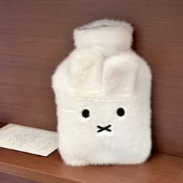 Miffy Cute Cartoon Plush Hot Water Bottle Cap Winter Hand Warmer and Bed/Sofa Heating Mat Anti Burn and Explosion proof Design