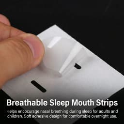 Anti Snoring Mouth Tape Natural Sleeping Adhesive Breathable Lip Strips Closed Mouth Support Night Sleep Mouth Guard for Kids