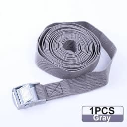 Heavy Duty 2M Lashing Strap with Quick Release Buckle for Long Lasting Cargo Transportation and Baggage Safety