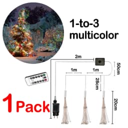 LED Firework Light 2x 4x 6x USB Powered Hanging Fairy Lights DIY Starburst Lamp for Garden Christmas Garland Festival Decor