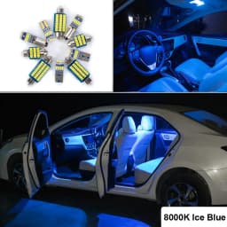 13Pcs Canbus For Volkswagen VW Golf 4 MK4 1999 2000 2001 2002 2003 2004 2005 LED Interior Map Dome Light Kit Car Accessories