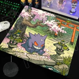 Gaming Small Mousepad Pokemon-Gengar Mouse Pad PC Gamer Desktop Decoration Pads Office Laptop Mouse Mat desk accessories Carpet