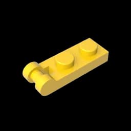 MOC PARTS Bricks GDS-646 PLATE 1X2 W/SHAFT 3.2 compatible with lego 60478 children's toys Assembles Building Blocks Technical