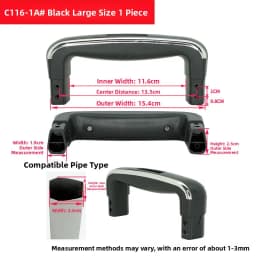 Luggage Handle Replacement for Travel Suitcase Extendable Pull Rod Bag Parts And Accessories Handbag Men's Bag Accessories