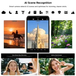 DOOGEE Anyreal Note 56 Smartphone, Android 16, 6.56" HD+ 90Hz IPS Waterdrop Screen, 6150mAh Large Battery, UNISOC SC9863A Octa Core, 24GB RAM(3GB+21GB Extended RAM)+64GB ROM, 8MP Rear+5MP Front Camera, Face Unlock, 3.5mm Headphone Jack Mobile Phone