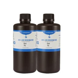 KINGROON Water Washable Resin ABS-Like for 3D Printer Photon Mono X 2KG 405nm Standard Photopolymer Resin for LCD 3D Printing