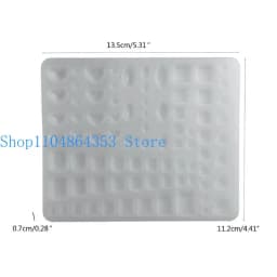 Heart Square Silicone Mold Crystal Diamond Resin Mold Jewelry Making Epoxy Casting Mold Ice Cubes Mold DIY Craft