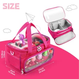 For Toniebox StarterCarrying Bag Portable Organizer Bag With Shoulder Strap And Handle Bar Collectibles Bags
