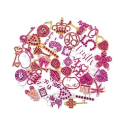 35pcs Mixed Colorful Delicated Charms picked at random For Women DIY Jewelry Accessories Purse Bowknot Perfume High heel Shoe