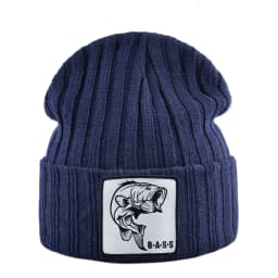 Knitted Skullies Beanie With Animals Patch Men Women Outdoor Casual Sport Hats Autumn Winter Solid Color Hip Hop Beanies