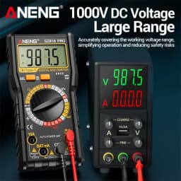 ANENG Digital Multimeters Rechargeable SZ818 Professional AC/DC Voltage NCV Ammeter Voltmeter HFE Triode Capacitor Test Tools