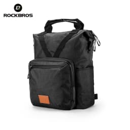 ROCKBROS Bicycle Bag Folding Bike Backpack Multifunctional Handbag Lengthened Zipper For Brompton 11.5L Capacity Crossbody Bag